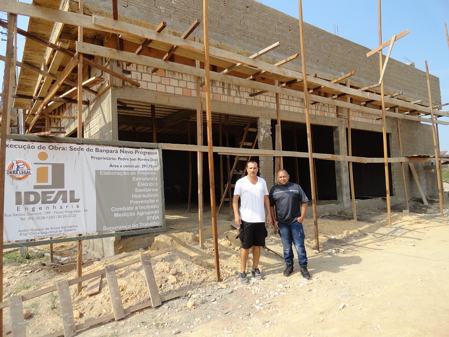 Empresário Pedro Joel e Engenheiro e Fiscal Antônio Portilho