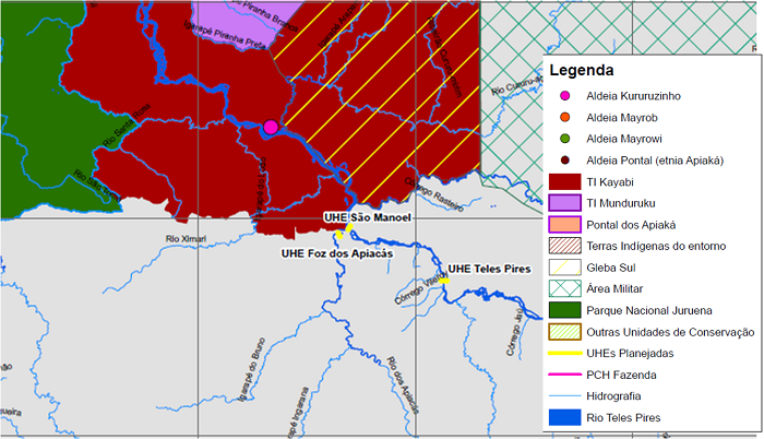 TIs e Complexo Teles Pires