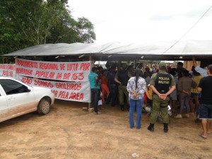 Policia Militar acompanhou oficial