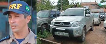Inspetor-Jailson-Silva-da-PRF-apreendeu-veículo-que-apresentou-várias-irregularidades-e-foi-levado-para-o-pátio-da-Seccional-de-Polícia