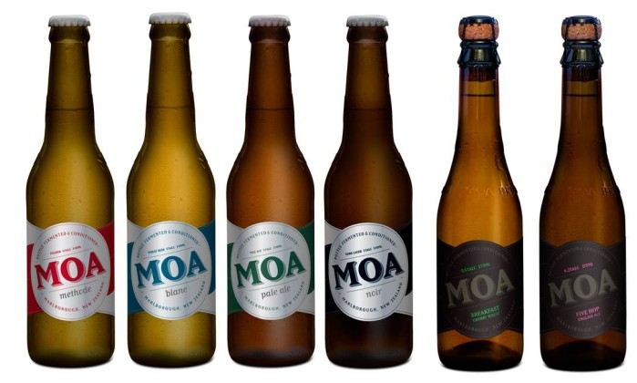Linha de cervejas da Moa Brewing Company - Divulgação
