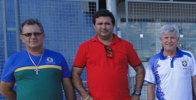 Vereador Bueno ,Macarrão e Deputado Airton Faleiro (PT)>(Foto Arquivo)