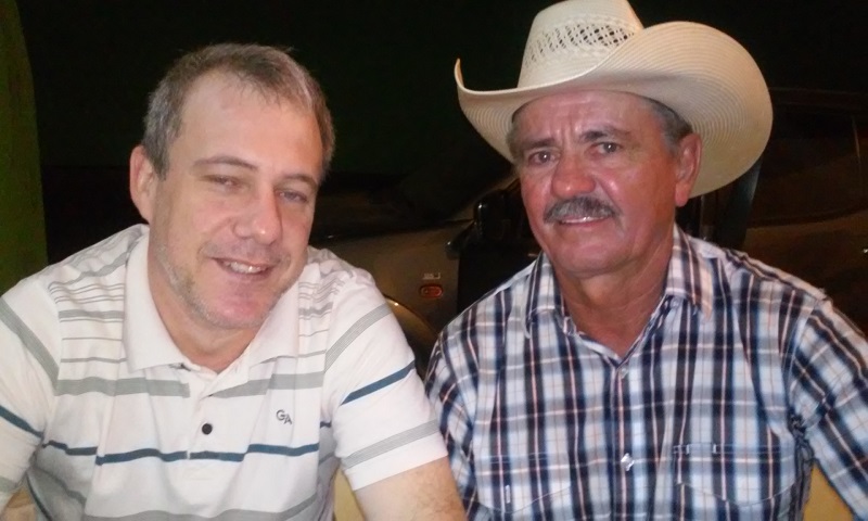 Fernando segatto Presidente do PDT e José SEbold, Presidente da APRONOP