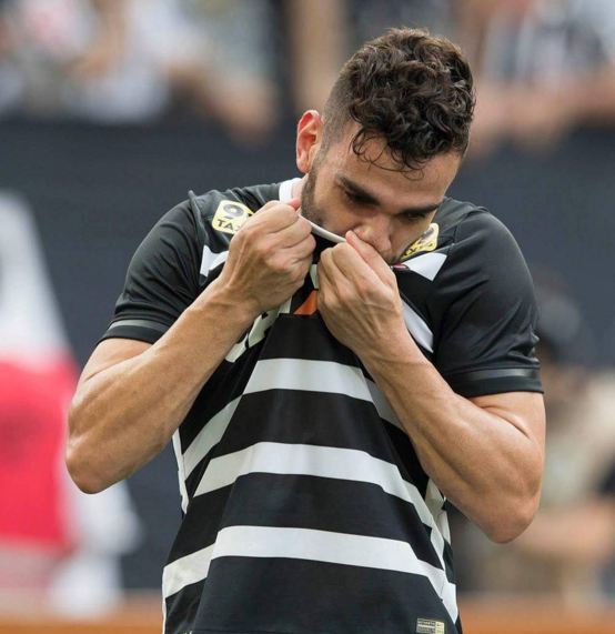 Bruno marcou primeiro gol pelo Corinthians. Foto: Divulgação Corintinhians