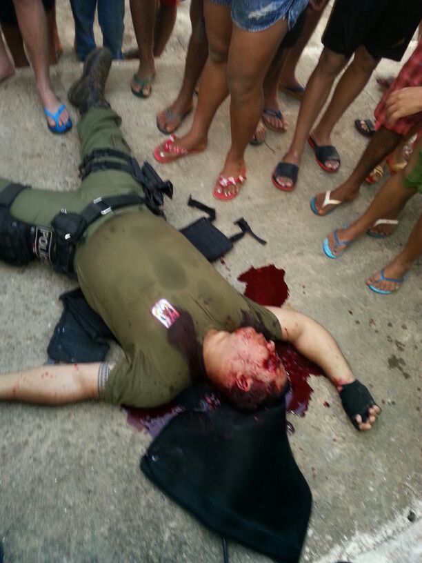 Soldado Lacerda. Reprodução/Facebook