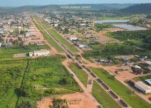 Rodovia perímetro urbano de Novo Progresso