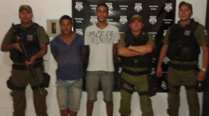 Policias Militares que efetivaram a prisão.