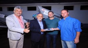 Megalle chefe da casa civil, governador  Simão Jatene , Everton engenheiro florestal de NP e secretario de meio ambiente Juliano Simionato de NP