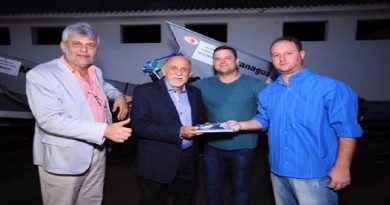 Megalle chefe da casa civil, governador  Simão Jatene , Everton engenheiro florestal de NP e secretario de meio ambiente Juliano Simionato de NP