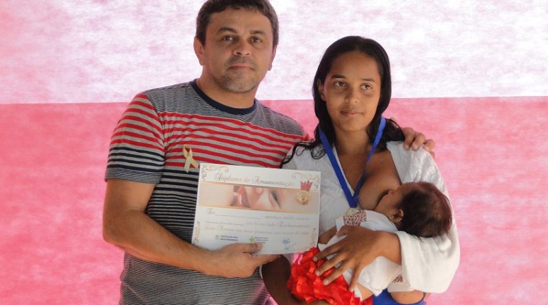 1ª Primeira semana mundial da amamentação e incentivo ao aleitamento é comemorada em Novo Progresso.