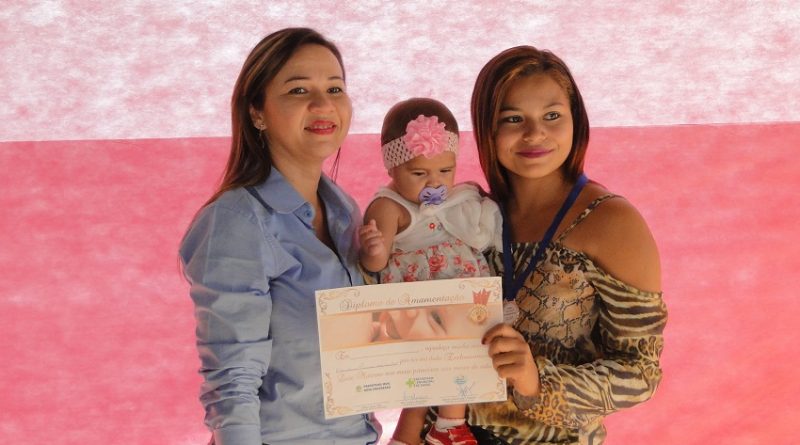 1ª Primeira semana mundial da amamentação e incentivo ao aleitamento é comemorada em Novo Progresso.