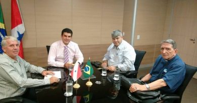 Gelson Dill, Elder Barbalho e Neri Prazeres.(Foto Facebook)