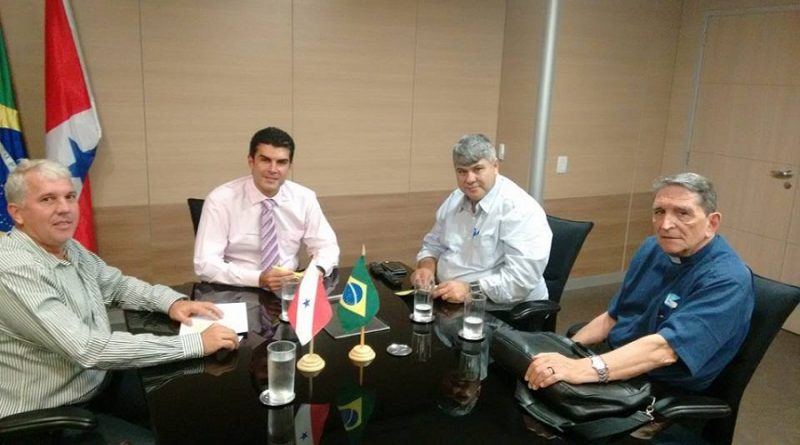 Gelson Dill, Elder Barbalho e Neri Prazeres.(Foto Facebook)