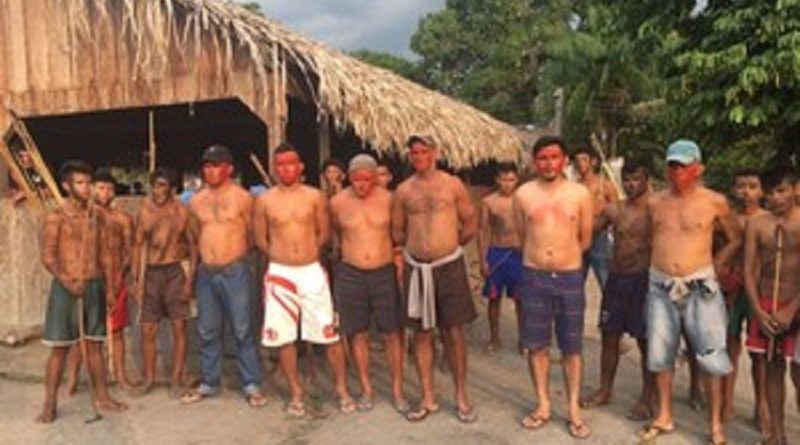 Além de Heriberto Figueiredo, outros cinco operários
são mantidos reféns na aldeia
(Foto: João Paulo Pessoa)
