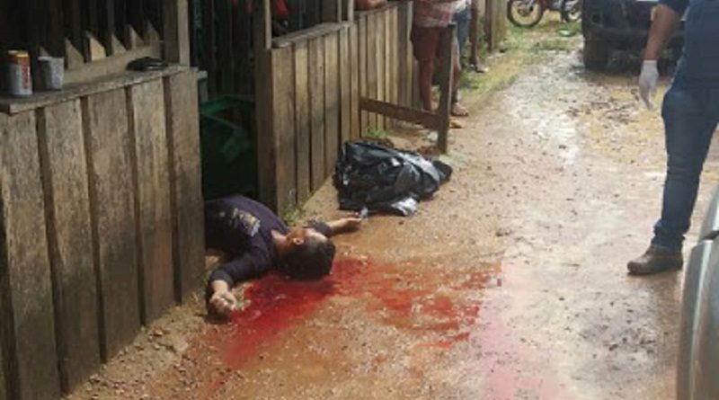 vitima assassinada na comunidade três Bueiras