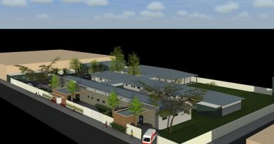 Maquete novo hospital