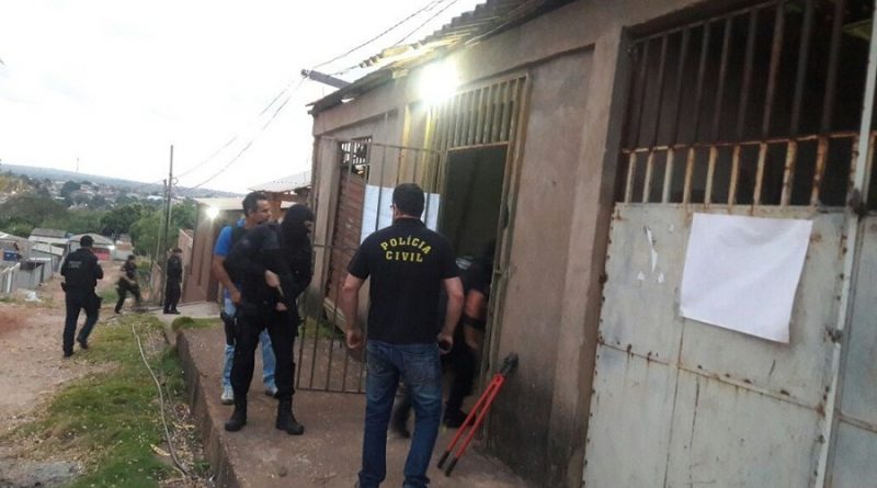 A operação foi batizada de Ares Vermelhos (Foto: Polícia Civil de Mato Grosso)