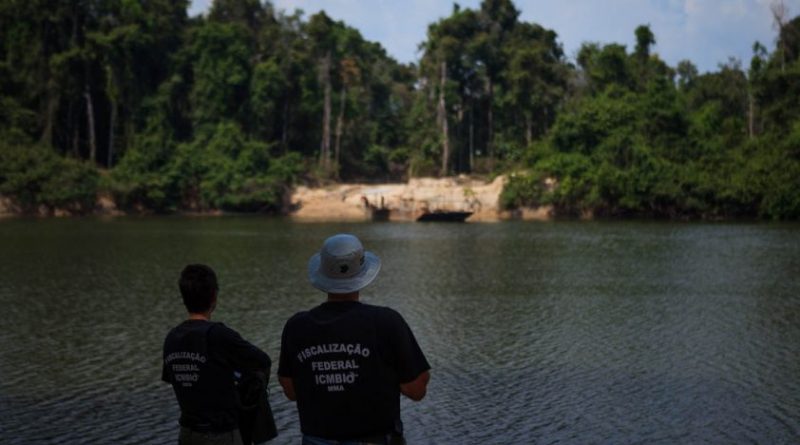 Operação do ICMBio. Foto: Bernardo CamaraOperação do ICMBio. Foto: Bernardo Camara