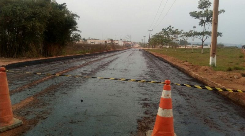 asfalto pavimentação