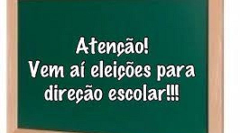 diretores eleição escola