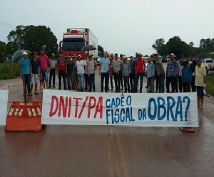 Tapa buracos do Dnit do Pará na BR 163 é com TERRA