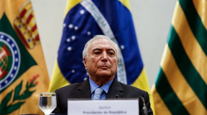 O presidente Michel Temer durante cerimônia, na semana passada, em Brasília (Foto: Alan Santos/Agência Brasil)