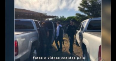 Local onde o corpo de Jean Gomes Martins foi encontrado em Oriximiná (Foto: Márcio Garcia/Divulgação)