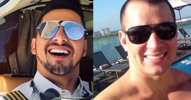 Cristiano Rocha e Robson Cintra sobreviveram À queda dO avião (Foto: Reprodução/Facebook)