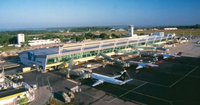 Aeroporto de Belém passa por obra em pista (Foto: Reprodução/Infraero)