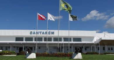 Três voos foram alternados para Santarém após incidente em Manaus(AM) — Foto: Infraero/Divulgação