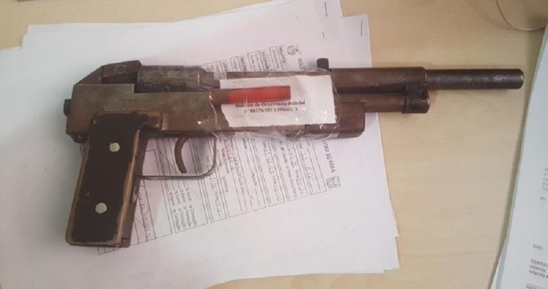 Menino de 10 anos é atingido por tiro supostamente acidental de arma caseira, em Paragominas. — Foto: Divulgação / Polícia Civil