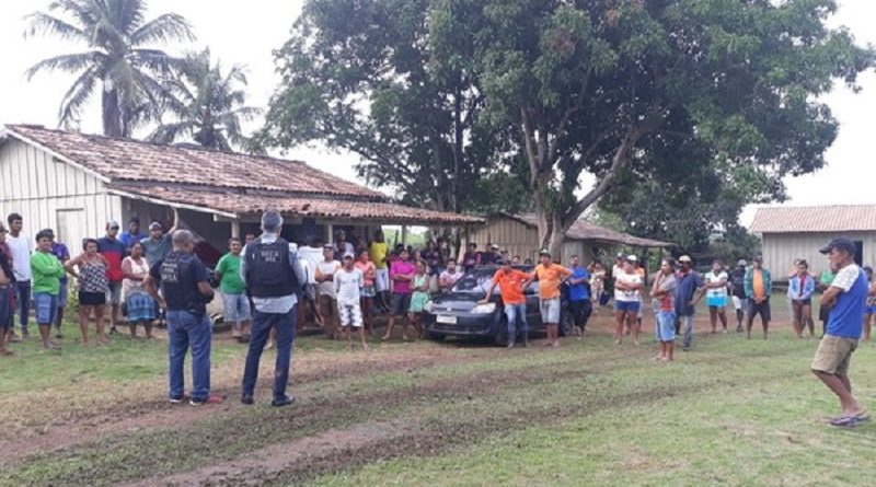 O secretário Nabhan Garcia deu entrevista coletiva no Ministério da Agricultura — Foto: Luciana Albuquerque/TV Globo