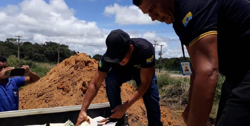 350 kg produtos preso santarem