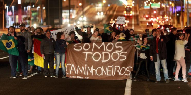 nova greve camioneiros diz a intidade