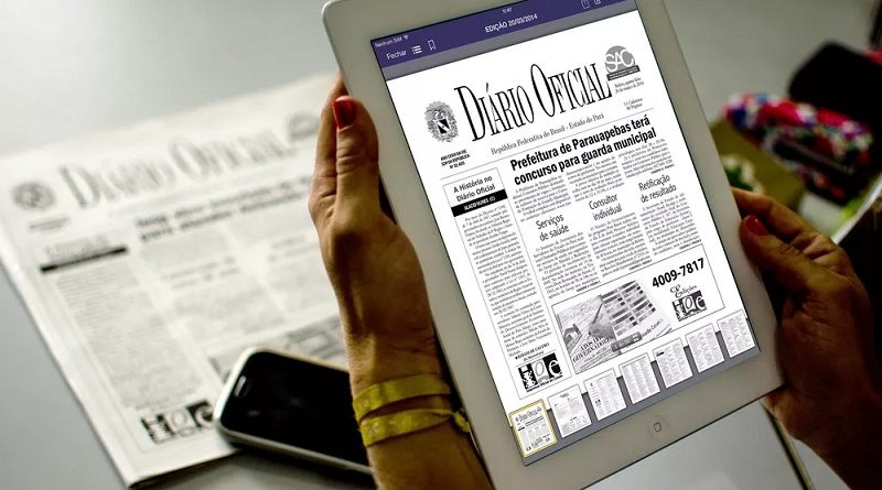 DOE IOE encerra versão impressa do Diário Oficial do Estado do Pará. — Foto: Fernando Sette / Ascom DOE