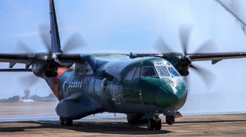 Aeronave SC-105 Amazonas tem tecnologia avançada para fazer operações de buscas e salvamentos — Foto: Força Aérea Brasileira/Divulgação