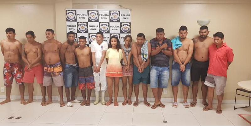 14 presos em abaetetuba