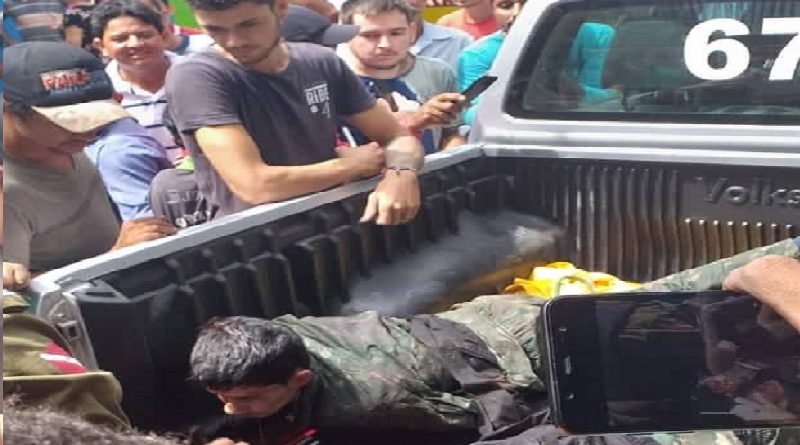 população comemorou ação da policia militar(Foto:WhatsApp)