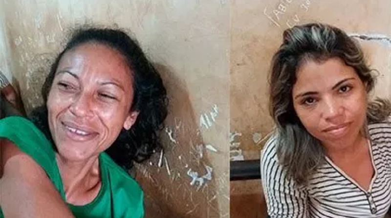 mulheres presa por droga