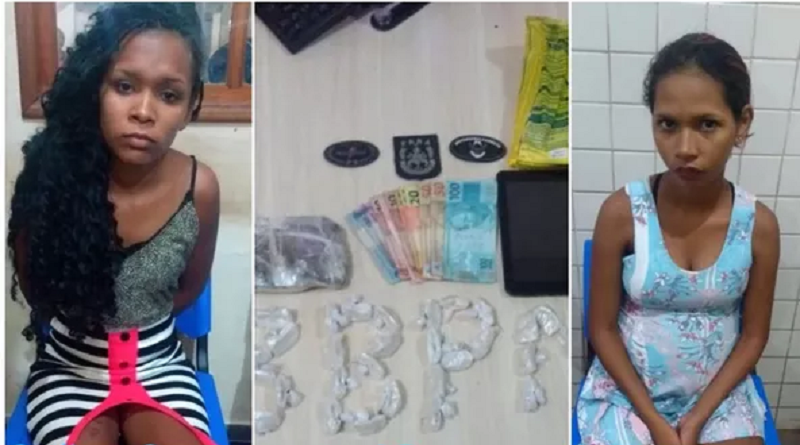 mulher gravida por trafico de droga