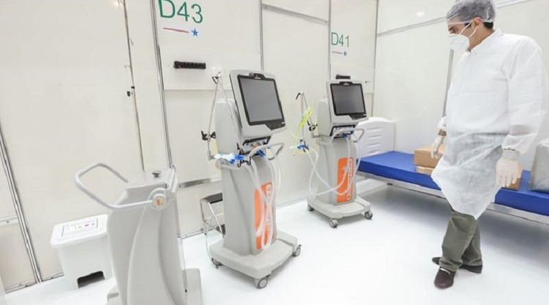 Chegada de respiradores adquiridos da China pelo Pará. — Foto: Agência Pará