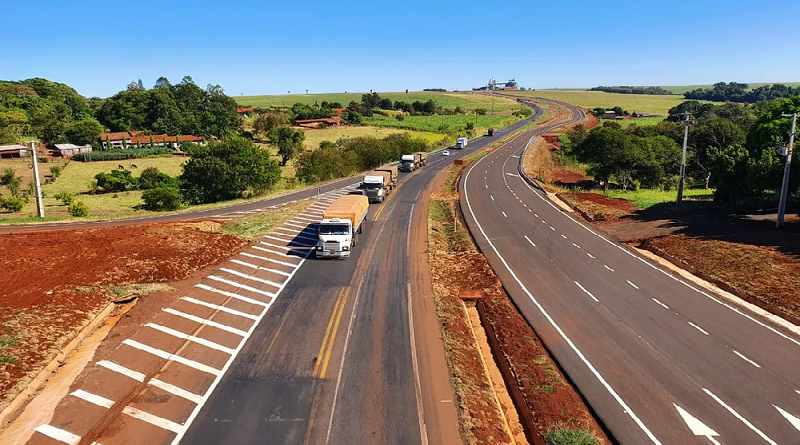 Trecho liberado tem quase nove quilômetros, segundo o Dnit — Foto: Dnit/Divulgação