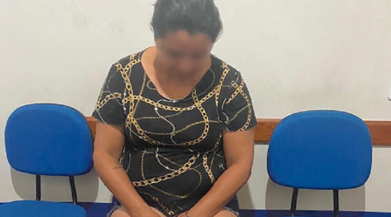 mulher presa facção