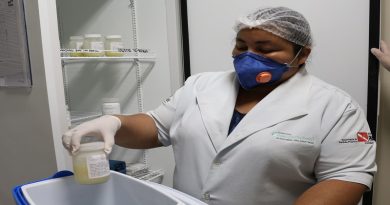 Doações de leite no BLH do HMIB