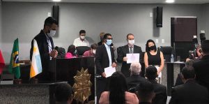 Juliano Simionato (DEM) Vereador mais votado em 2020 diplomado. (Foto:Gabi Piran)