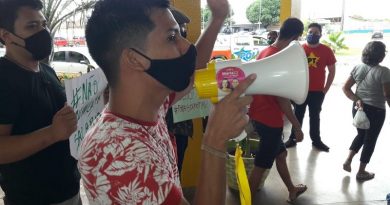 Protestos marcaram votação do reajuste de salários de prefeito, vice, vereadores e secretários municipais — Foto: Reprodução/Redes sociais