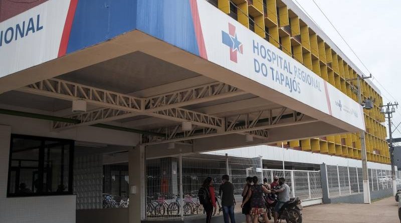 Itaituba, Pará, Brasil. Hospital Regional de Itaituba, Oeste paraense, atende e invste no atendimento com excelencia técnica e humanizada para recuperação de pacientes com Covid-19.
