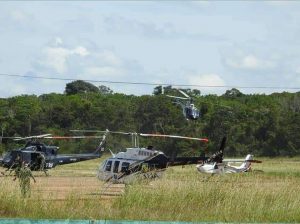 Helicopteros na operação