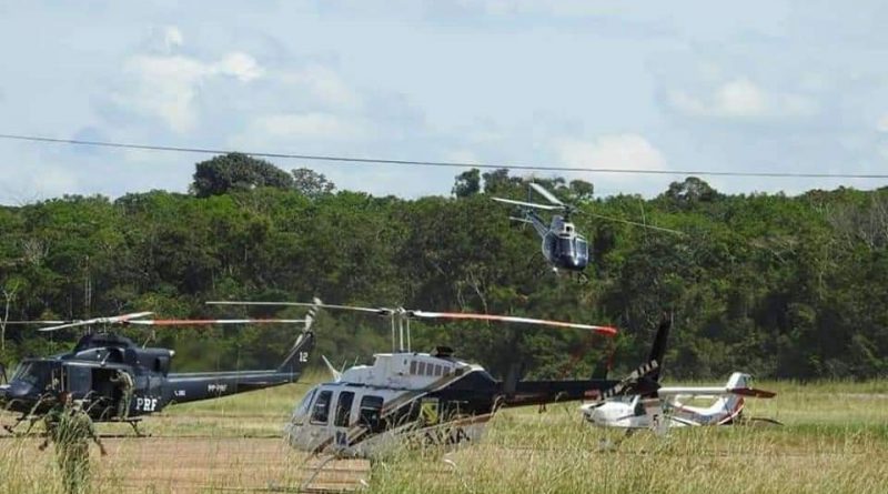 Helicopteros na operação