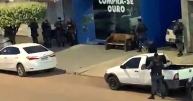 Assalto em Peixoto de Azevedo (MT)-(foto Reprodução)